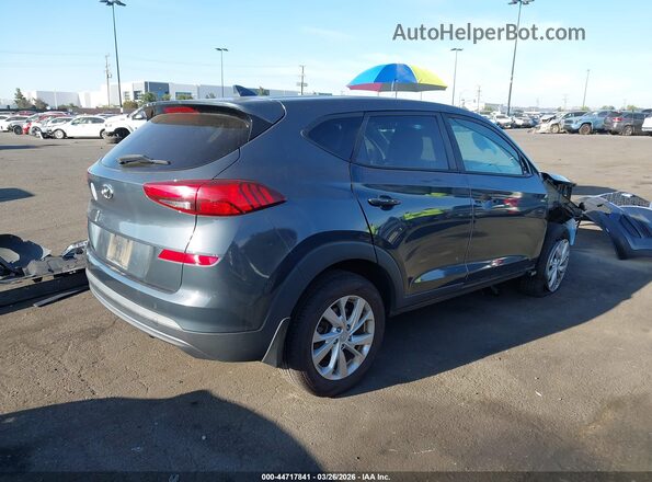 KM8J23A41LU146093 2020 HYUNDAI TUCSON Dark Blue Tył prawy