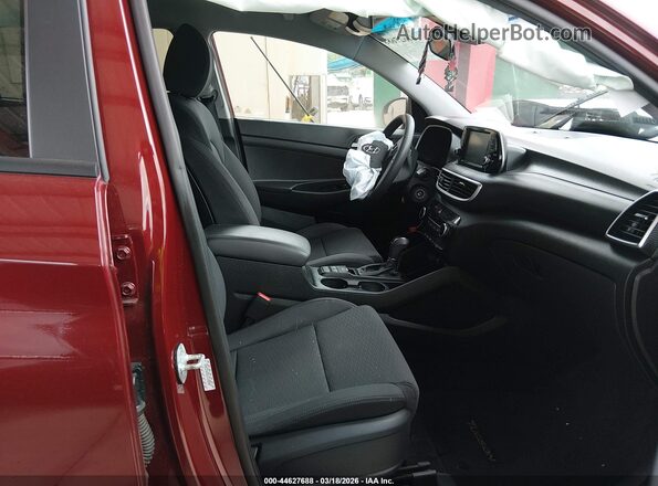 KM8J23A42LU158205 2020 HYUNDAI TUCSON Red წინა სალონის ხედი
