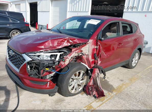KM8J23A44LU241263 2020 HYUNDAI TUCSON Burgundy Front left