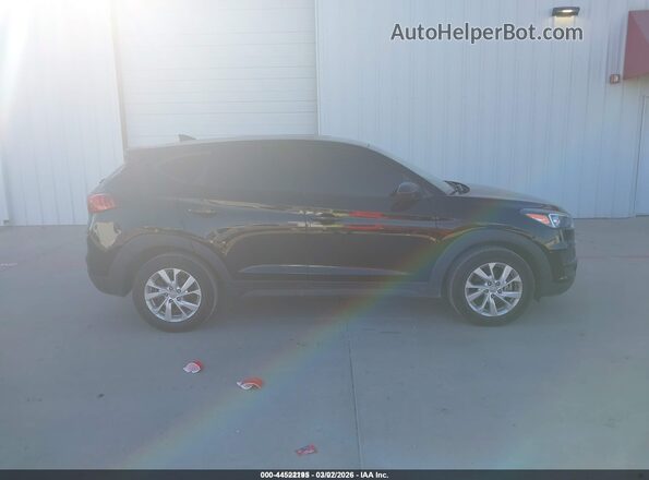 KM8J23A47MU314577 2021 HYUNDAI TUCSON Черный Вид задней части салона
