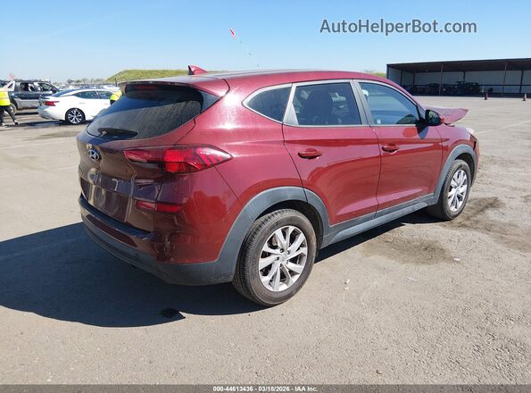 KM8J23A49LU210588 2020 HYUNDAI TUCSON Burgundy Задня права чверть
