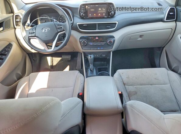 KM8J23A4XMU305551 2021 HYUNDAI TUCSON White Vista del salpicadero