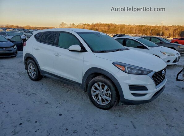 KM8J23A4XMU305551 2021 HYUNDAI TUCSON White Delantero derecho