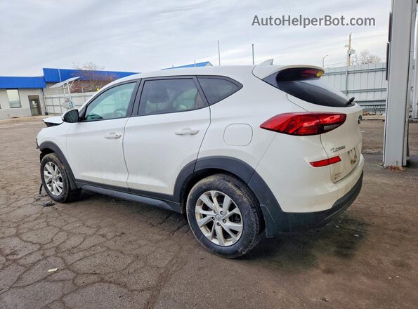 KM8J2CA44KU017652 2019 HYUNDAI TUCSON Белый Задняя левая четверть
