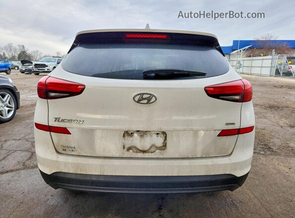 KM8J2CA44KU017652 2019 HYUNDAI TUCSON Белый Вид сзади