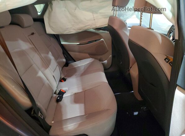 KM8J2CA45MU296032 2021 HYUNDAI TUCSON Gray Vista interior trasera