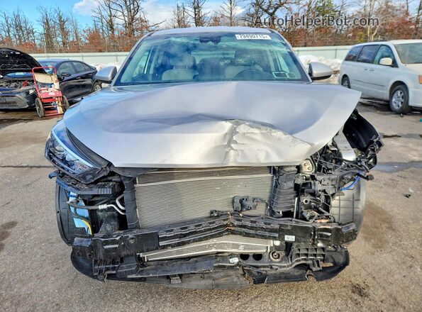 KM8J2CA46MU394650 2021 HYUNDAI TUCSON Серебряный Вид спереди