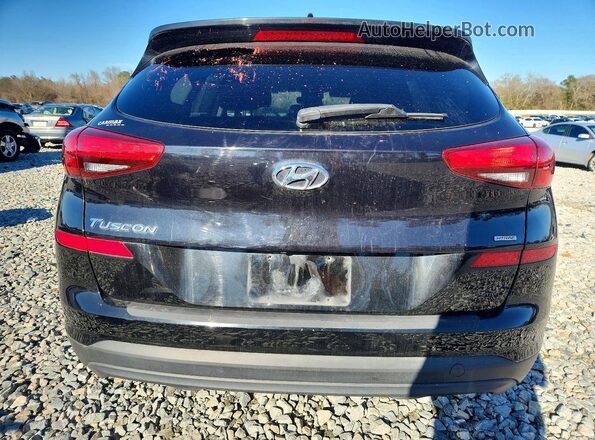 KM8J2CA4XMU349338 2021 HYUNDAI TUCSON Black Widok z tyłu