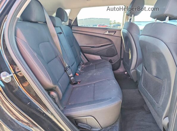 KM8J2CA4XMU349338 2021 HYUNDAI TUCSON Black Widok wnętrza z tyłu