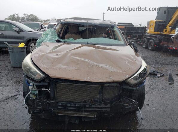 KM8J33A27HU374666 2017 HYUNDAI TUCSON Brown Դիմացի տեսք