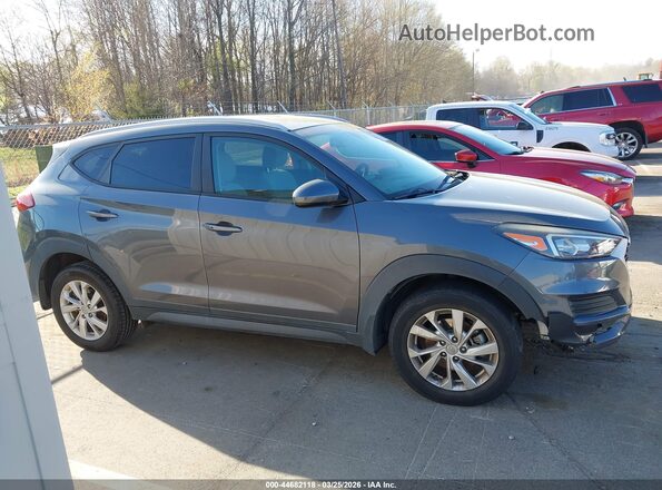KM8J33A41KU073965 2019 HYUNDAI TUCSON Gray Սալոնի հետևի տեսք