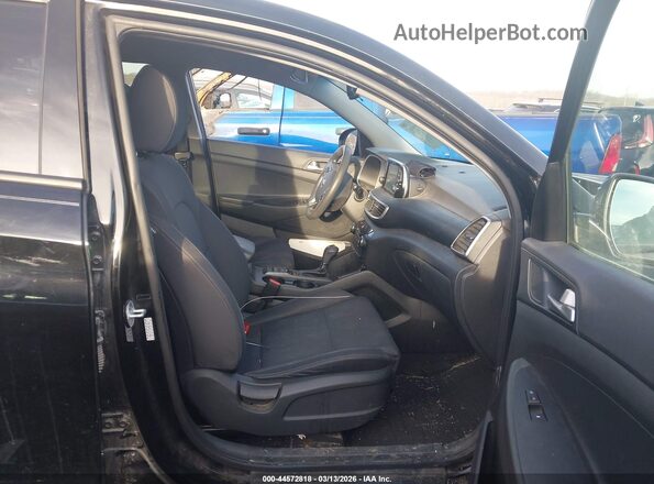 KM8J33A41LU111048 2020 HYUNDAI TUCSON Black Front interior view