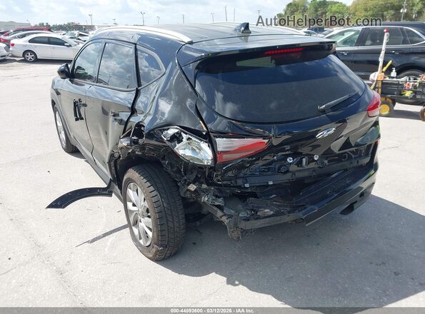 KM8J33A43LU234947 2020 HYUNDAI TUCSON Black Widok z przodu