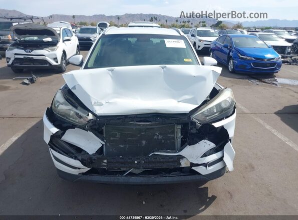 KM8J33A44HU534715 2017 HYUNDAI TUCSON White Դիմացի տեսք