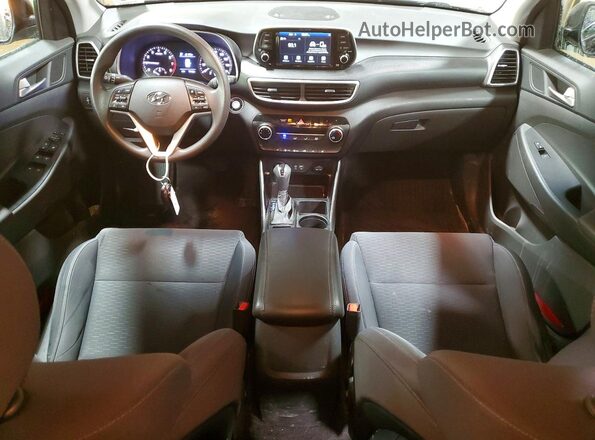 KM8J33A47MU404356 2021 HYUNDAI TUCSON Black Dashboard view