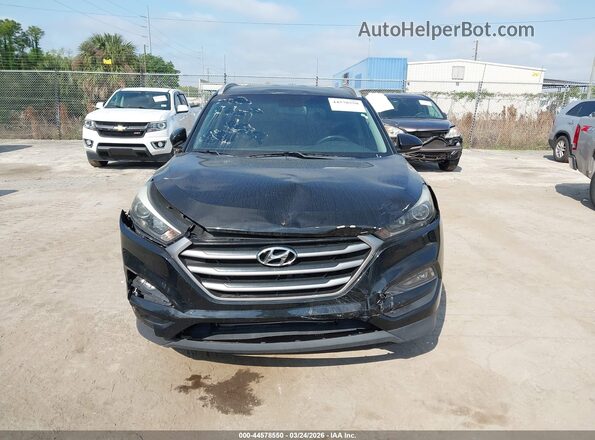 KM8J33A4XJU723276 2018 HYUNDAI TUCSON Черный Вид щитка приборов