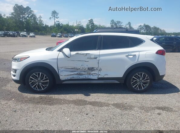 KM8J33AL0KU997255 2019 HYUNDAI TUCSON White Vista interior de 360 grados