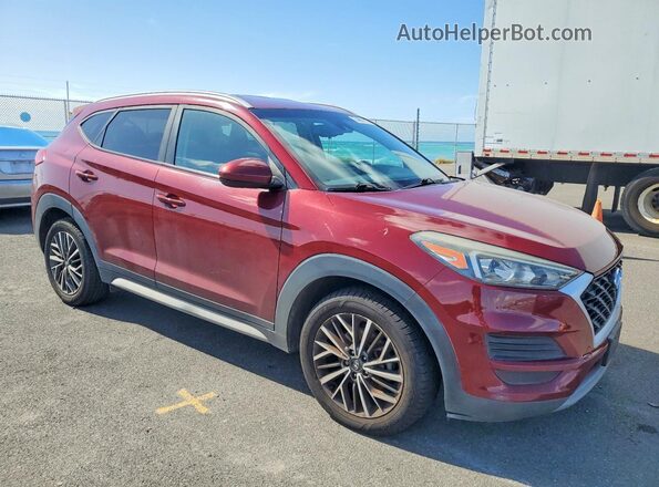 KM8J33AL1KU889291 2019 HYUNDAI TUCSON Red წინა მარჯვენა