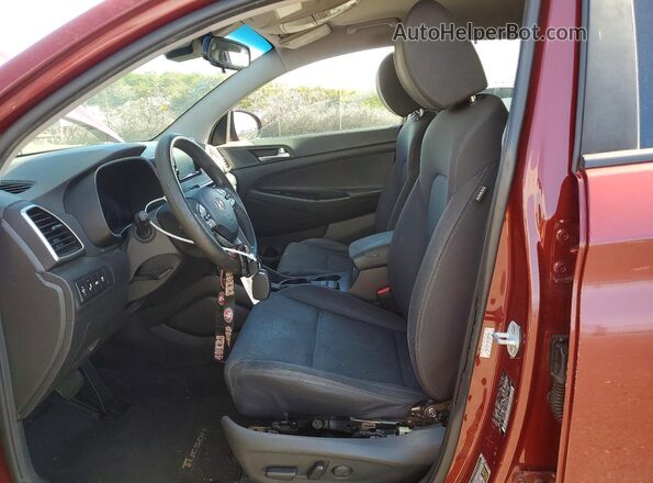 KM8J33AL1KU889291 2019 HYUNDAI TUCSON Red წინა სალონის ხედი