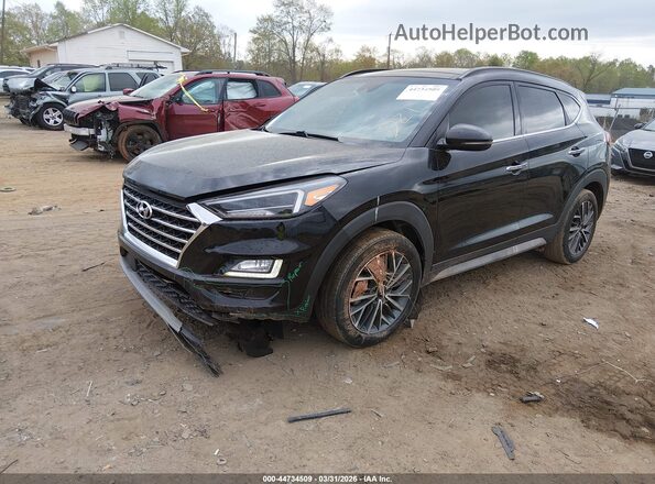 KM8J33AL1LU131811 2020 HYUNDAI TUCSON Черный Передняя левая четверть