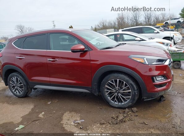 KM8J33AL3KU864232 2019 HYUNDAI TUCSON Темно-бордовый 