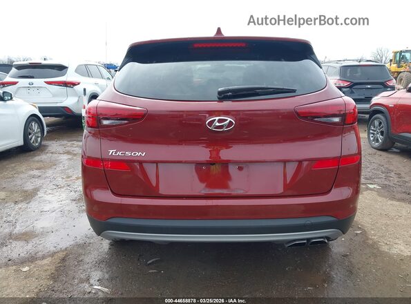 KM8J33AL3KU864232 2019 HYUNDAI TUCSON Темно-бордовый 