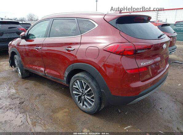 KM8J33AL3KU864232 2019 HYUNDAI TUCSON Темно-бордовый 