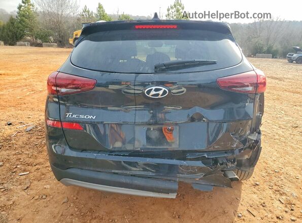 KM8J33AL3MU284238 2021 HYUNDAI TUCSON Black უკანა ხედი