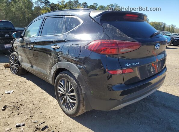 KM8J33AL3MU312152 2021 HYUNDAI TUCSON Black Задня ліва чверть