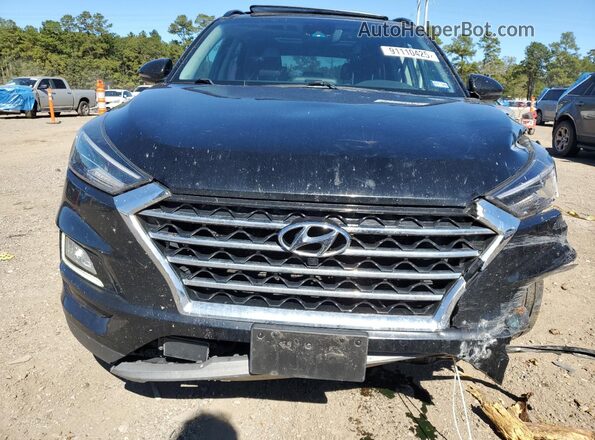KM8J33AL3MU312152 2021 HYUNDAI TUCSON Black Вид спереду