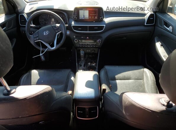 KM8J33AL3MU312152 2021 HYUNDAI TUCSON Black Вид панелі приладів