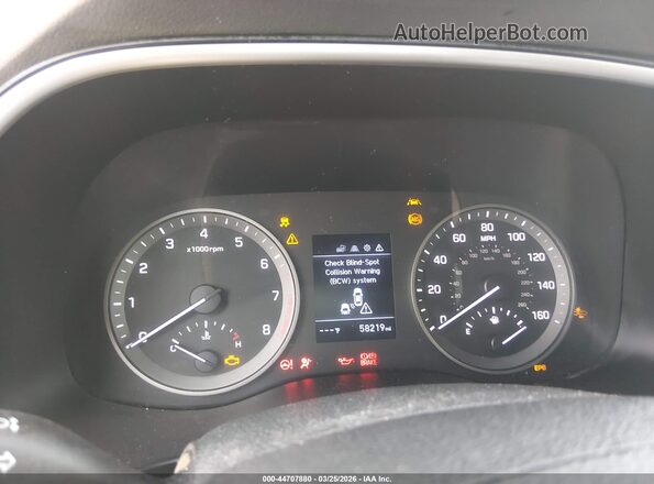 KM8J33AL4LU224693 2020 HYUNDAI TUCSON Gray Vista de los asientos traseros