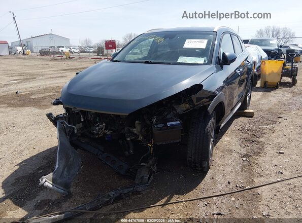 KM8J33AL4LU224693 2020 HYUNDAI TUCSON Gray Vista tres cuartos delantera izquierda