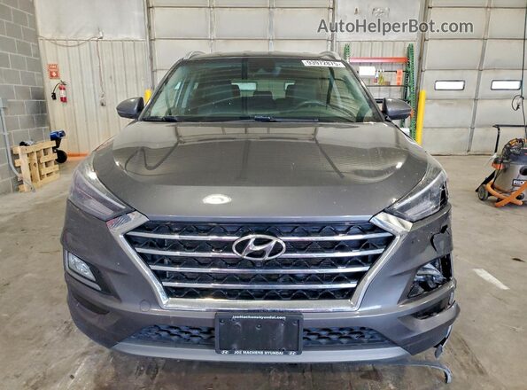 KM8J33AL6MU314090 2021 HYUNDAI TUCSON Gray Դիմացի տեսք
