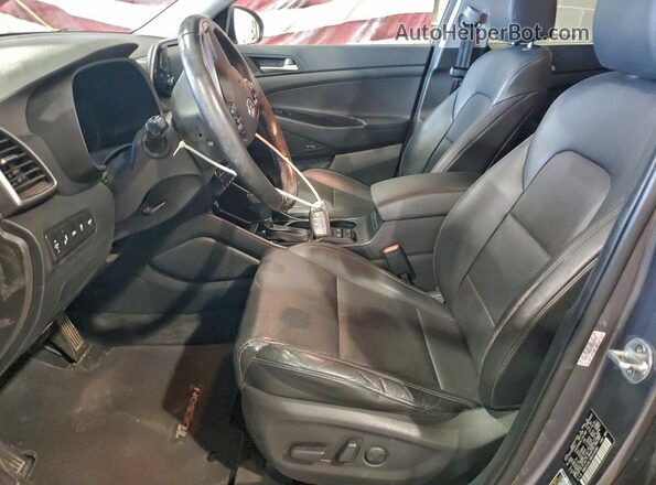 KM8J33AL6MU314090 2021 HYUNDAI TUCSON Gray Սալոնի դիմացի տեսք