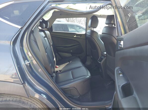 KM8J33AL6MU410317 2021 HYUNDAI TUCSON Gray Vista de la etiqueta del VIN