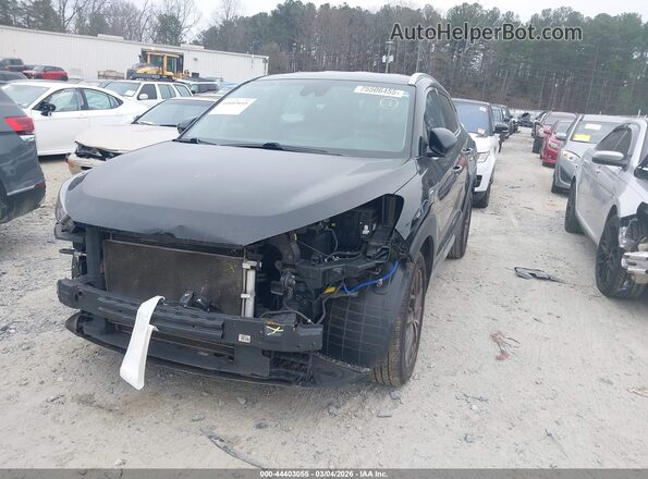 KM8J33AL8MU371083 2021 HYUNDAI TUCSON Black Передня ліва чверть