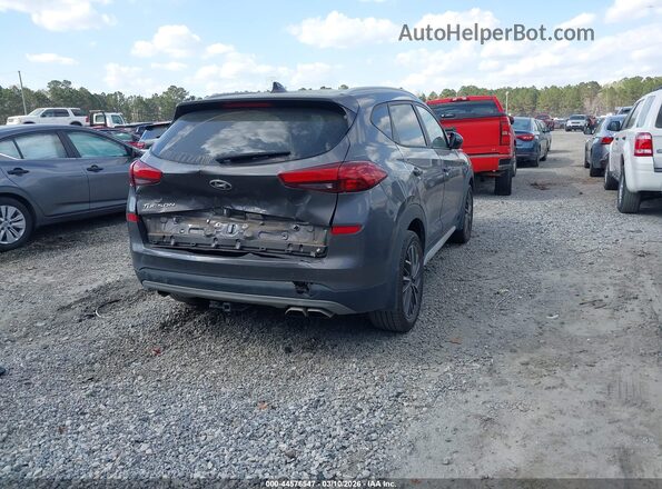 KM8J33AL9LU190234 2020 HYUNDAI TUCSON Серый Задняя правая четверть