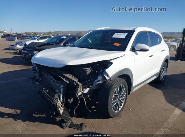 KM8J33ALXMU311547 2021 HYUNDAI TUCSON White Դիմացի տեսք