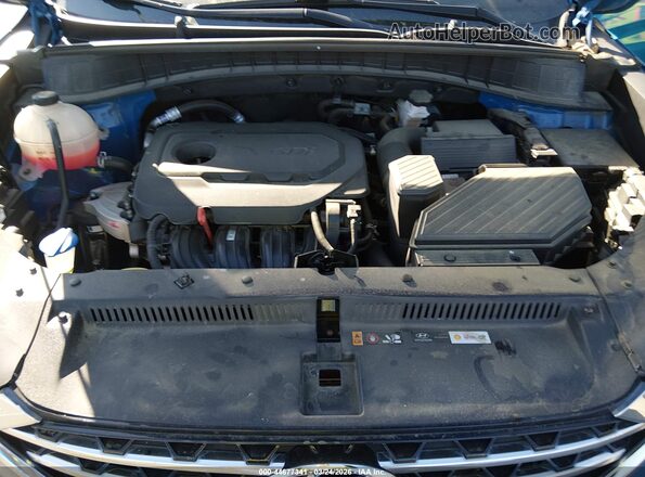 KM8J33ALXMU325738 2021 HYUNDAI TUCSON Blue Vista trasera