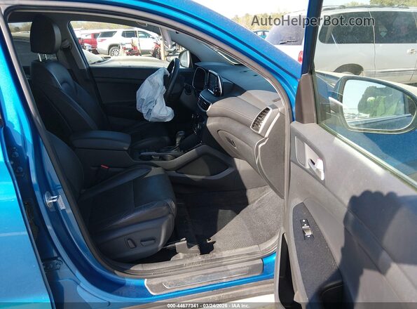 KM8J33ALXMU325738 2021 HYUNDAI TUCSON Blue Vista interior delantera