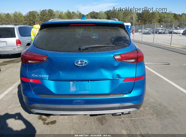 KM8J33ALXMU325738 2021 HYUNDAI TUCSON Blue 