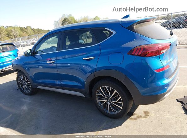 KM8J33ALXMU325738 2021 HYUNDAI TUCSON Blue Vista interior de 360 grados