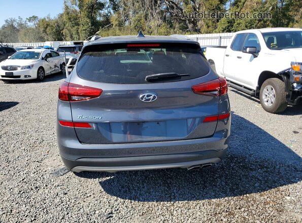KM8J33ALXMU334469 2021 HYUNDAI TUCSON Gray Հետևի տեսք
