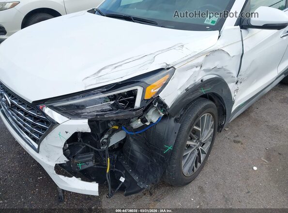 KM8J33ALXMU403418 2021 HYUNDAI TUCSON White Front view