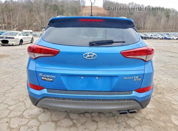 KM8J3CA25GU229253 2016 HYUNDAI TUCSON Blue 