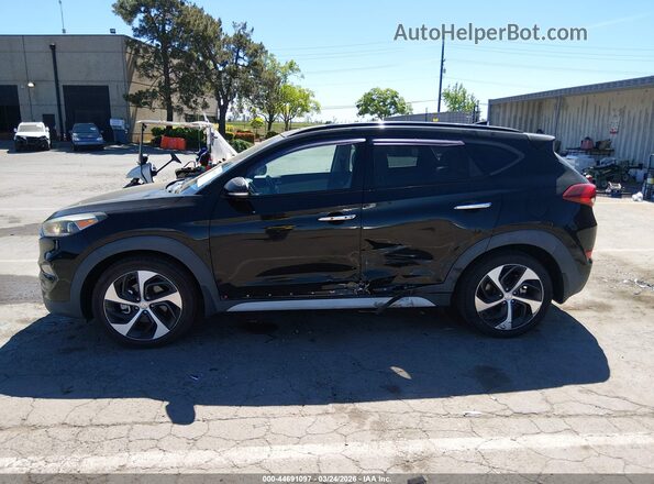KM8J3CA28JU651007 2018 HYUNDAI TUCSON Черный Вид спереди