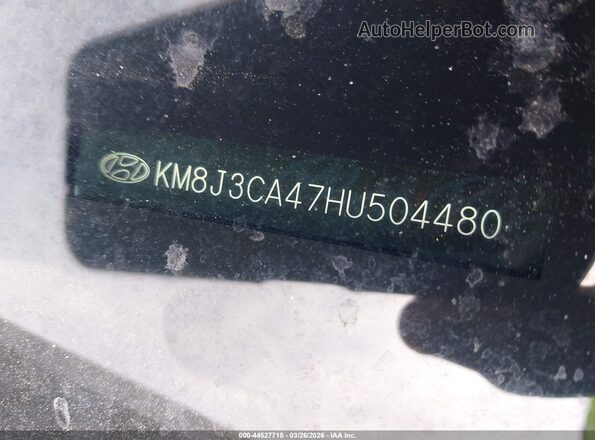 KM8J3CA47HU504480 2017 HYUNDAI TUCSON Blue 