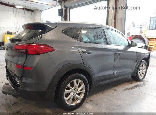 KM8J3CA49MU295446 2021 HYUNDAI TUCSON Gray Սալոնի հետևի տեսք
