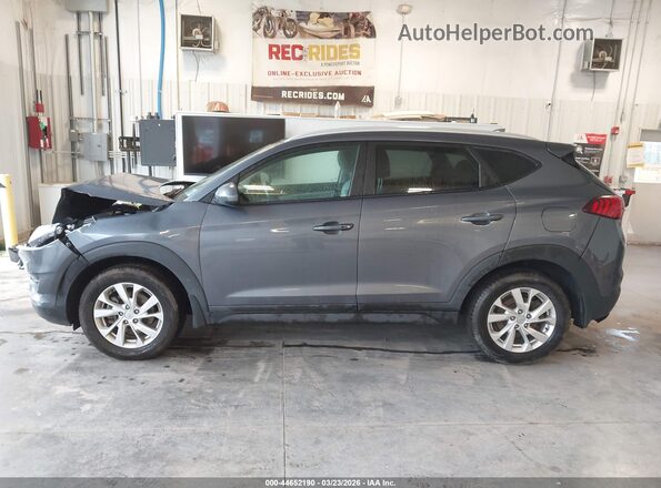 KM8J3CA49MU295446 2021 HYUNDAI TUCSON Gray Սալոնի 360 աստիճան տեսք